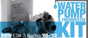 BMW E9x 3 Series Water Pump Thermostat Kit