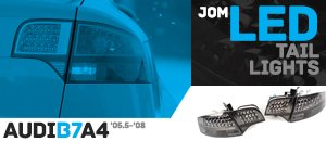 Audi B7 A4 JOM LED Tail Lights