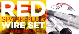 VW MKIII Golf VR6 Red Ignition Wire Set