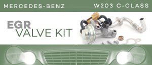 Mercedes-Benz W203 C-Class EGR Valve Kit