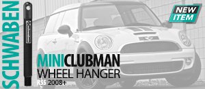 MINI R55 Clubman Schwaben Wheel Hanger