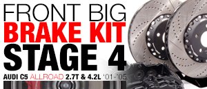 Audi C5 allroad Front Big Brake Kit