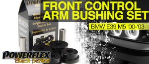 BMW E39 M5 Powerflex Black Series Control Arm Bushings