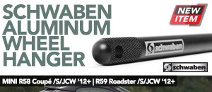 MINI Cooper R58/R59 Schwaben Aluminum Wheel Hanger