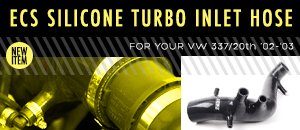 VW 337/20th ECS Silicone Turbo Inlet Hose