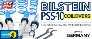 R50, R52, R53 MINI Cooper Bilstein PSS-10 Coilovers
