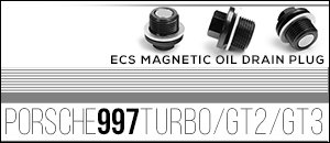 Porsche 997 Turbo/GT2/GT3 ECS Magnetic Drain Plug