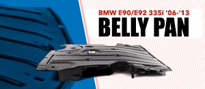 BMW E90/E92 335i Belly Pans