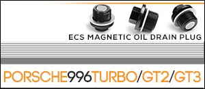 Porsche 996 Turbo/GT2/GT3 ECS Magnetic Drain Plug