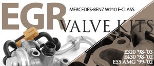 Mercedes-Benz W210 E 320/430/55 EGR Valve Kits