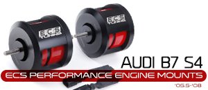 Audi B7 S4 ECS Performance Engine Mount Kits