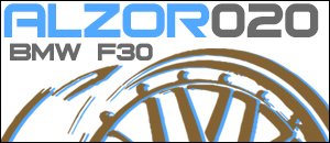 BMW F30 3-Series Non-M Alzor 020 Wheels