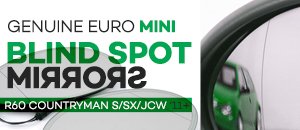 R60 MINI Countryman Euro Blindspot Mirrors