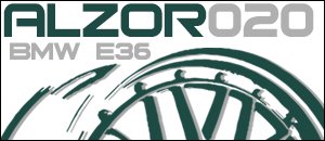 BMW E36 3-Series Non-M Alzor 020 Wheels