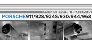 Porsche ECS Magnetic Oil Drain Plug
