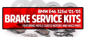 BMW E46 325xi Brake Service Kits