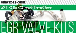 Mercedes-Benz W220 S-Class EGR Valve Kits