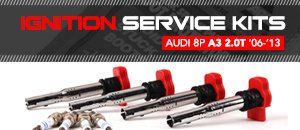 Audi 8P A3 2.0T Ignition Service Kits
