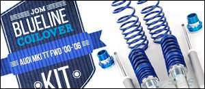 Audi MKI TT JOM Blueline Coilover Kit
