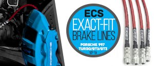 Porsche 997 Turbo Exact-Fit Stainless Steel Brake Lines