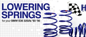 BMW E36 325i/is H&R Lowering Springs