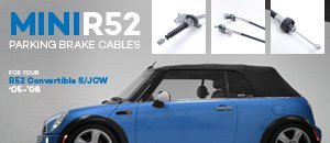 MINI R52 Convertible Parking Brake Cable Kits
