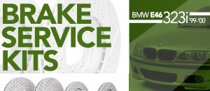 BMW E46 323i Brake Service Kits