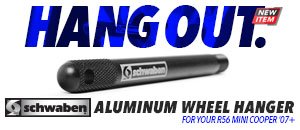 R56 MINI Cooper Schwaben Wheel Hanger
