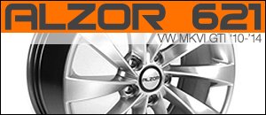 VW MKVI GTI Alzor Style 621 Wheels