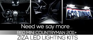 R60 MINI Countryman Ziza Interior/License Plate LEDs 