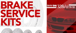 BMW E46 328i/ci Brake Service Kits