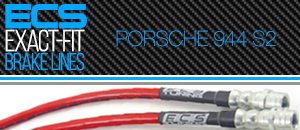 Porsche 944 S2 '90-'91 Exact-Fit Brake Lines