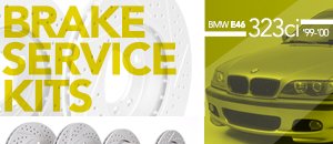 BMW E46 323ci Brake Service Kits