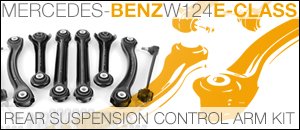 Mercedes-Benz W124 E-Class Suspension Refresh Kits