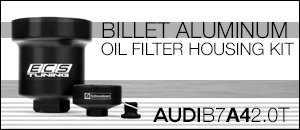 Audi B7 A4 2.0T Billet Aluminum Oil Filter Housing