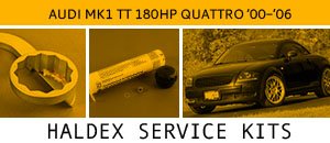 Audi MKI TT 180HP Quattro Haldex Service Kits