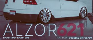 VW MKV GTI Alzor Style 621 Wheels