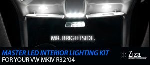 VW MKIV R32 Ziza Master LED Interior Lighting Kit