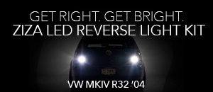 VW MKIV R32 Ziza Reverse Light Kit
