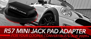 R57 MINI Jack Pad Adapters