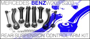Mercedes W203/S203 C320 Rear Suspension Refresh Kit