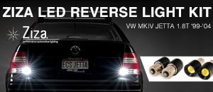 VW MKIV Jetta 1.8T Ziza LED Reverse Lights