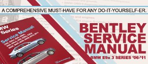 BMW E9x 3 series Bentley Service Manual