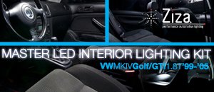 VW MKIV Golf/GTI 1.8T Ziza Master LED Interior Lighting
