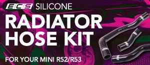 R53/R52 MINI ECS Silicone Radiator Hose Kit