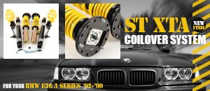 BMW E36 3 Series ST XTA Adjustable Coilover System 