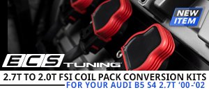 Audi B5 S4 2.0T Coil Pack Conversion Kit