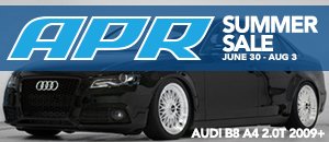 Audi B8 A4 APR Summer Sale!