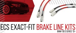 BMW F30 3 Series ECS Exact-Fit Brake Lines