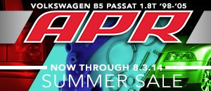 VW B5 Passat 1.8T APR Summer Sale!